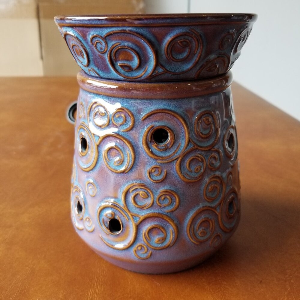 Scentsy Wax Warmer - Lisbon (Blue)